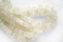 Load image into Gallery viewer, (M/L) Neon Blue Apatite Beads Faceted Rondelle