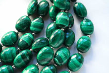 Load image into Gallery viewer, 高品質 マラカイト マイクロカット ファセット オーバル