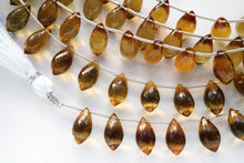 画像をギャラリービューアに読み込む, (6pc/1連18pc)高品質 マイクロカット ビアクォーツ ポインテッド ドロップ