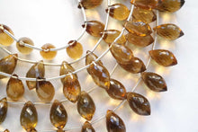 画像をギャラリービューアに読み込む, (6pc/1連18pc)高品質 マイクロカット ビアクォーツ ポインテッド ドロップ