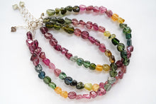 画像をギャラリービューアに読み込む, マルチカラー トルマリン ブレスレット タンブル