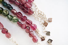 画像をギャラリービューアに読み込む, マルチカラー トルマリン ブレスレット タンブル
