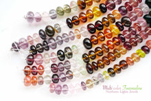 Load image into Gallery viewer, (半連/1連)宝石質 トルマリン 22cm スムースロンデル