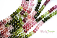 Load image into Gallery viewer, (半連/1連)宝石質 トルマリン 22cm スムースロンデル