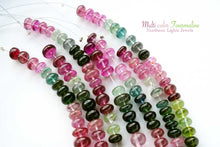 Load image into Gallery viewer, (半連/1連)宝石質 トルマリン 22cm スムースロンデル