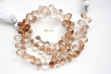 Load image into Gallery viewer, (S/M)インペリアルトパーズ ファセットドロップ 天然色