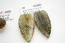 Load image into Gallery viewer, (No.8-21)宝石質 ジェムストーン 穴なし ルース カービング コンケーブカット