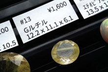 Load image into Gallery viewer, (No.8-21)宝石質 ジェムストーン 穴なし ルース カービング コンケーブカット