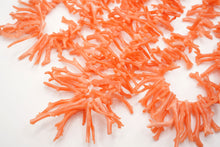 Load image into Gallery viewer, (Half-strand, 3 types) Natural color Peach Coral Yatara Beads Round Ball Peach Coral from Kochi Prefecture