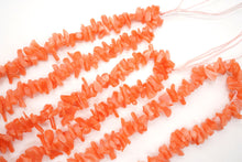 Load image into Gallery viewer, (Half-strand, 3 types) Natural color Peach Coral Yatara Beads Round Ball Peach Coral from Kochi Prefecture