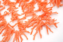 Load image into Gallery viewer, (Half-strand, 3 types) Natural color Peach Coral Yatara Beads Round Ball Peach Coral from Kochi Prefecture