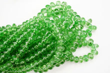 画像をギャラリービューアに読み込む, (半連/1連)宝石質 ツァボライト 40cm スムース ロンデル