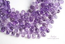 画像をギャラリービューアに読み込む, 上質 アメシスト 18cm スムースドロップ