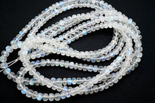 画像をギャラリービューアに読み込む, (半連/1連)レインボームーンストーン マイクロカット 19cm ボタンカット