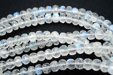 画像をギャラリービューアに読み込む, (半連/1連)レインボームーンストーン マイクロカット 19cm ボタンカット