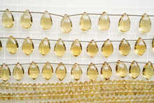 画像をギャラリービューアに読み込む, (1連)宝石質 ビアクォーツ マイクロカット ファセット ロンデル ボタンカット
