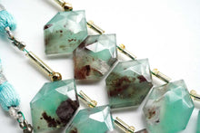画像をギャラリービューアに読み込む, (2/10pc)高品質 アクアカルセドニー ヘキサゴン