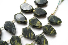 Load image into Gallery viewer, (2/7/10pc)ゼブラジャスパー グリーン スライス シールド
