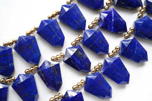 Load image into Gallery viewer, (Half Strand/1 Strand) High Quality Large Green Onyx Flat Chandelier Cut Micro Cut