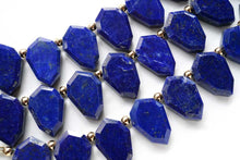 画像をギャラリービューアに読み込む, (2/10pc)高品質 ラピスラズリ スライスシールド