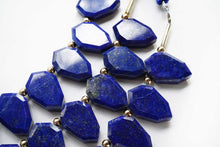 画像をギャラリービューアに読み込む, (2/10pc)高品質 ラピスラズリ スライスシールド