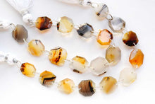 画像をギャラリービューアに読み込む, モンタナアゲート ダブルホール スライスカット