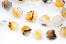 画像をギャラリービューアに読み込む, モンタナアゲート ダブルホール スライスカット