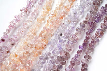 画像をギャラリービューアに読み込む, (半連/1連)宝石質 マダガスカル産 サファイア【ラベンダー】ファセット ドロップ