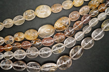 画像をギャラリービューアに読み込む, (#15-19)ルチル イン クォーツ スムース オーバル