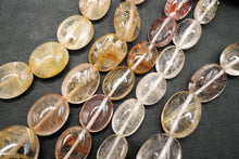 画像をギャラリービューアに読み込む, (#15-19)ルチル イン クォーツ スムース オーバル