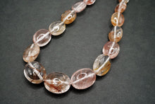 画像をギャラリービューアに読み込む, (#15-19)ルチル イン クォーツ スムース オーバル