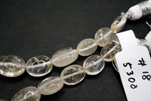 画像をギャラリービューアに読み込む, (#15-19)ルチル イン クォーツ スムース オーバル