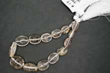 画像をギャラリービューアに読み込む, (#15-19)ルチル イン クォーツ スムース オーバル