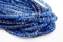 Load image into Gallery viewer, (3色, 半連/ 1連)ネパール産 ブルー カイヤナイト 44cm ボタンカット