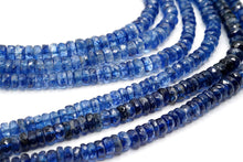 Load image into Gallery viewer, (3色, 半連/ 1連)ネパール産 ブルー カイヤナイト 44cm ボタンカット