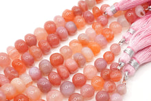 Load image into Gallery viewer, (ロンデル/丸玉)ソルトソースアゲート 20cm 塩源瑪瑙