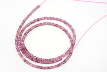 画像をギャラリービューアに読み込む, (半連/1連)宝石質 マラヤガーネット ファセット ボタン