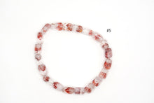 Load image into Gallery viewer, (Half Strand/1 Strand) Large Lepidrochrosite In Quartz Button Cut