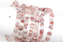 Load image into Gallery viewer, (Half Strand/1 Strand) Large Lepidrochrosite In Quartz Button Cut