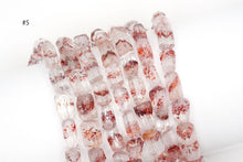 Load image into Gallery viewer, (Half Strand/1 Strand) Large Lepidrochrosite In Quartz Button Cut