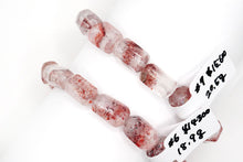 Load image into Gallery viewer, (Half Strand/1 Strand) Large Lepidrochrosite In Quartz Button Cut