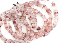 Load image into Gallery viewer, (Half Strand/1 Strand) Large Lepidrochrosite In Quartz Button Cut