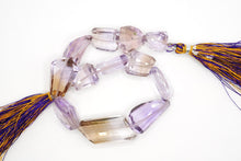 画像をギャラリービューアに読み込む, アメトリン 20cm ファセット タンブルカット