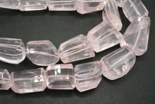 画像をギャラリービューアに読み込む, ローズクォーツ 20cm ファセット タンブルカット