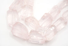 画像をギャラリービューアに読み込む, ローズクォーツ 20cm ファセット タンブルカット