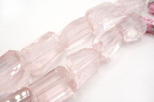 画像をギャラリービューアに読み込む, ローズクォーツ 20cm ファセット タンブルカット