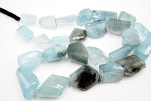 Load image into Gallery viewer, (22/40cm) モスアクアマリン ファセット タンブルカット