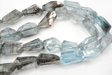 Load image into Gallery viewer, (M/L) モスアクアマリン ファセット タンブルカット 21cm