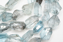 Load image into Gallery viewer, (M/L) モスアクアマリン ファセット タンブルカット 21cm