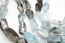 Load image into Gallery viewer, (M/L) モスアクアマリン ファセット タンブルカット 21cm